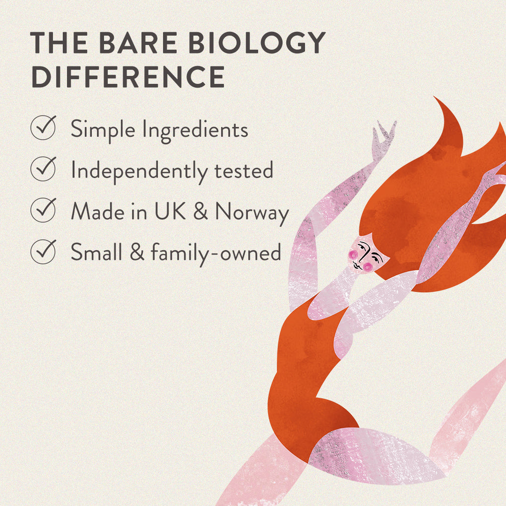 tick list of why bare biology is different with life & soul dancing lady illustration